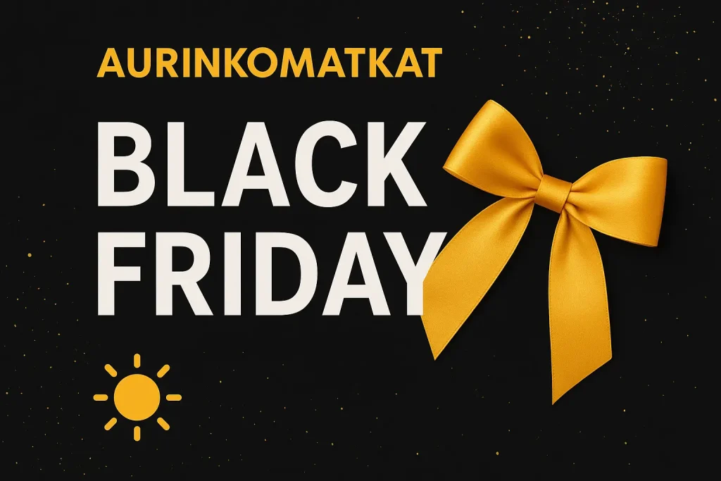 Aurinkomatkat Black Friday