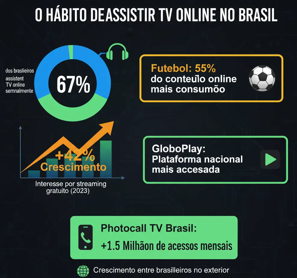 Evolução da Televisão Brasileira
