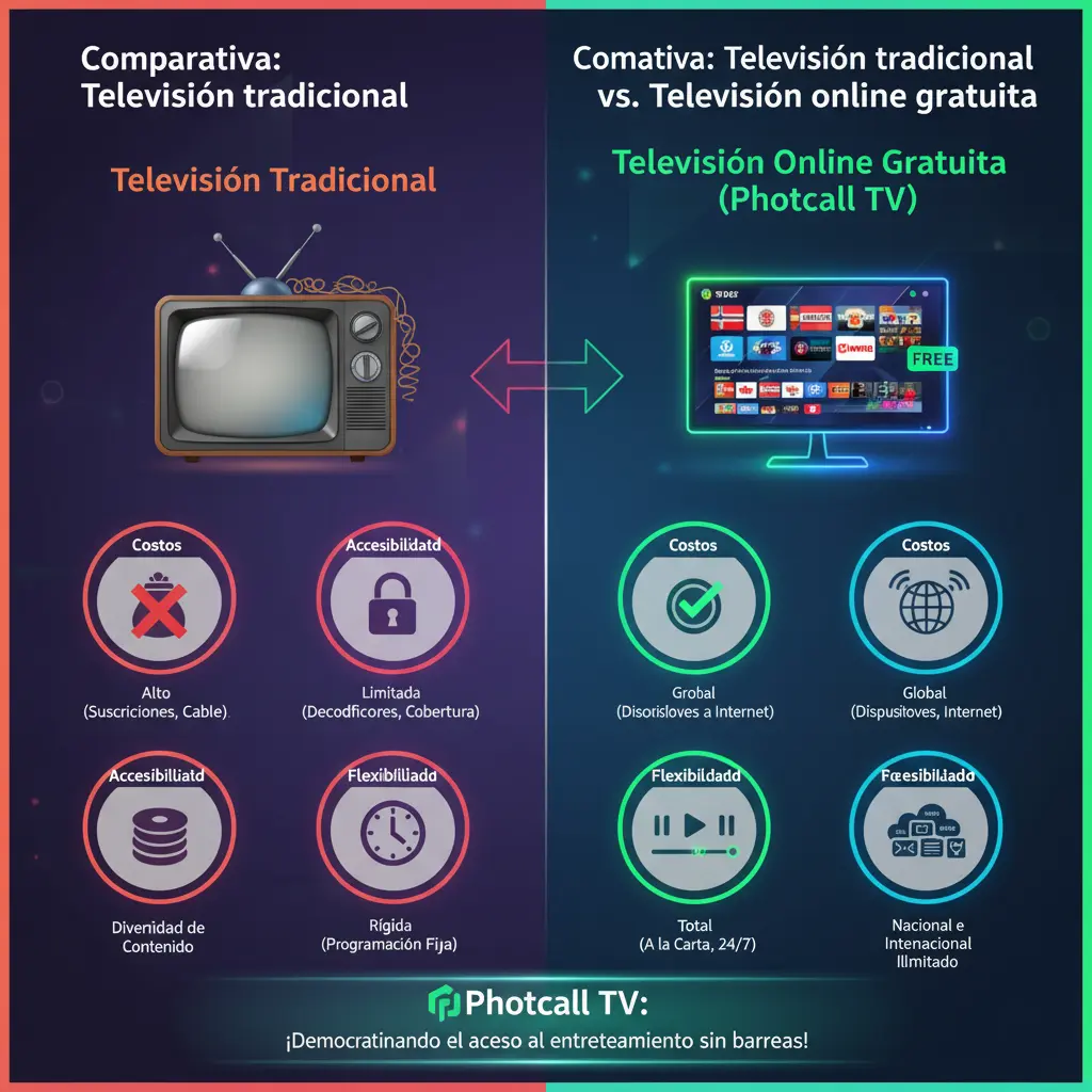 Televisión online gratuita