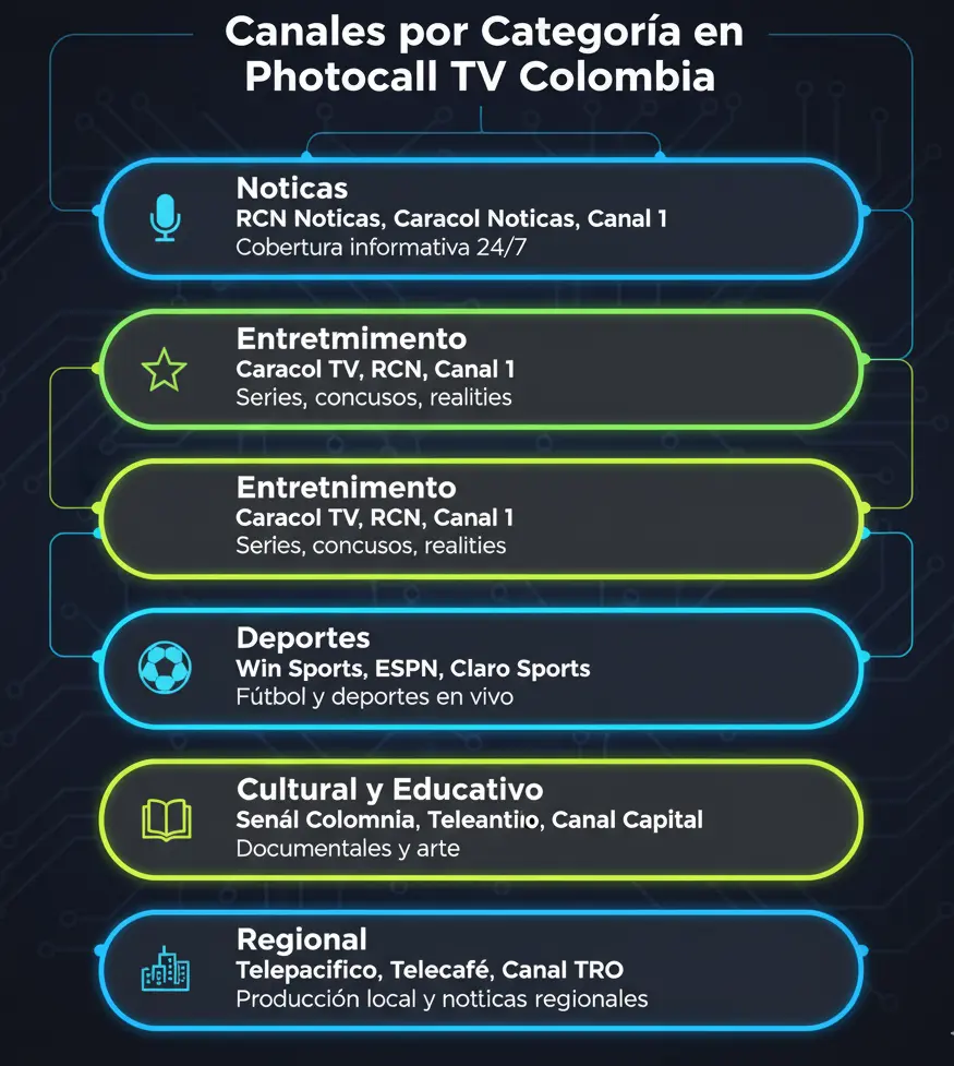 ver canales de televisión de Colombia online gratis